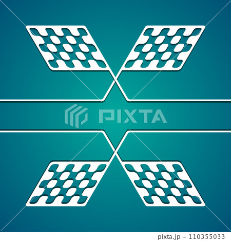 Sport racing checkered background 110355033