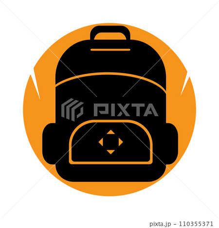 bagpack travel icon 110355371