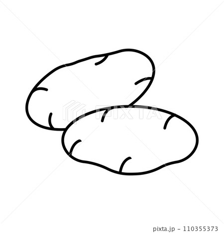 Potato icon 110355373