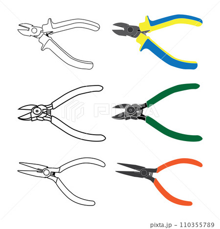 pliers icon 110355789