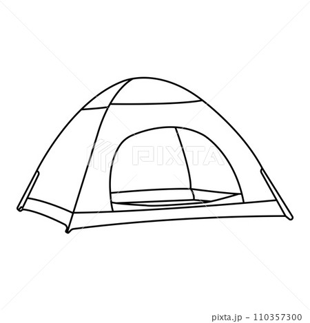 camping tent icon camping tent icon 110357300