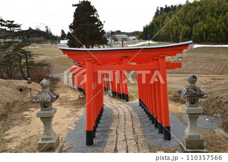 高屋敷稲荷神社　2022-2-27　＃4 110357566