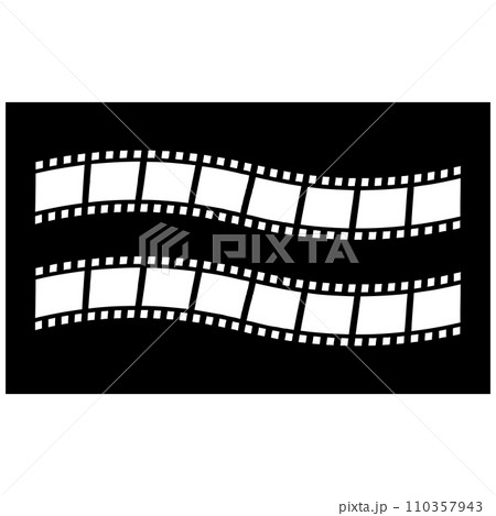Film strip vector icon 110357943