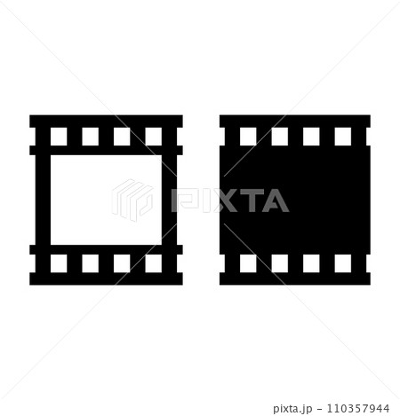 Film strip vector icon 110357944