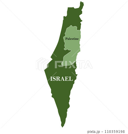 Israel map icon Israel map icon 110359198