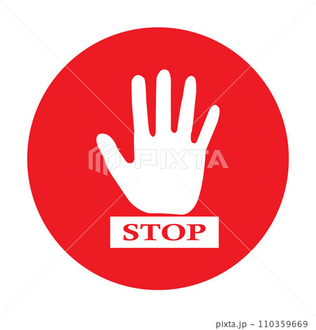 Stop icon 110359669