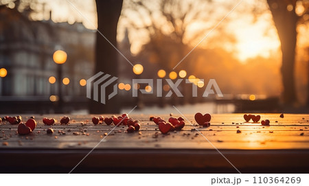 Valentines Day Hearts and Roses - Romantic Background for Cards, Banners, and Social Media Posts Valentines Day Hearts and Roses - Romantic Background for Cards, Banners, and Social Media Posts 110364269