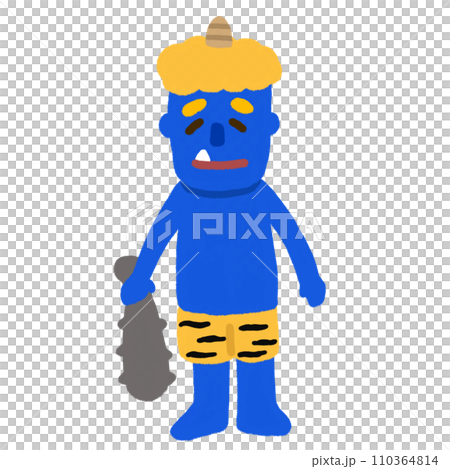 青鬼看起來有點膽怯 110364814