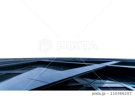 近代的な建物の外観　背景透過写真PNG 110366207