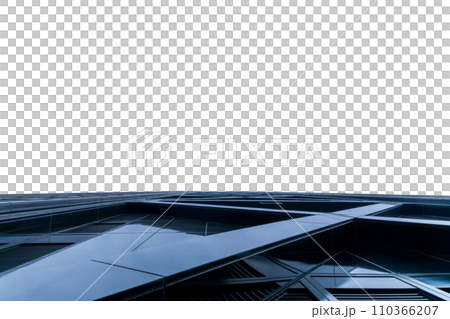 近代的な建物の外観　背景透過写真PNG 110366207