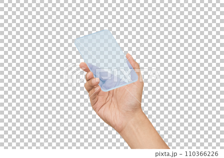 手持透明未來設備背景透明照片 PNG 用剪力路徑精準剪裁 手持透明未來設備背景透明照片 PNG 用剪力路徑精準剪裁 110366226