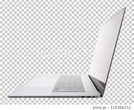 Laptop computer Precisely hand-cut background transparent photo PNG 110366232