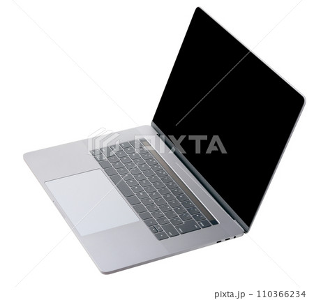 ノートパソコン 手作業で精密に切り抜いた背景透過写真PNG ノートパソコン 手作業で精密に切り抜いた背景透過写真PNG 110366234