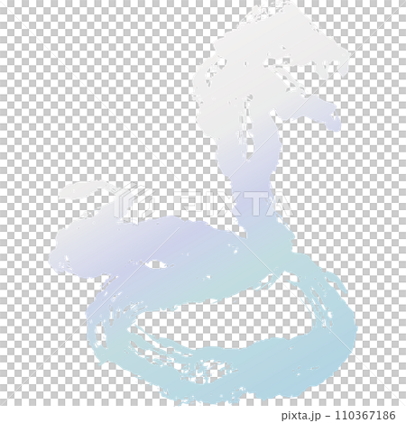 白蛇插畫素材,蛇,蛇,向量 110367186