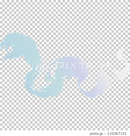 白蛇插畫素材,蛇,蛇,向量 110367191
