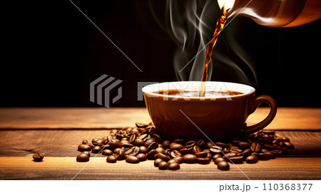 ホットコーヒー ホットコーヒー 110368377