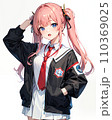 可愛い女子高生 110369025