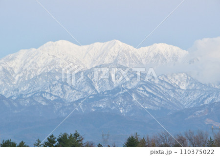 冬の毛勝三山 冬の毛勝三山 110375022