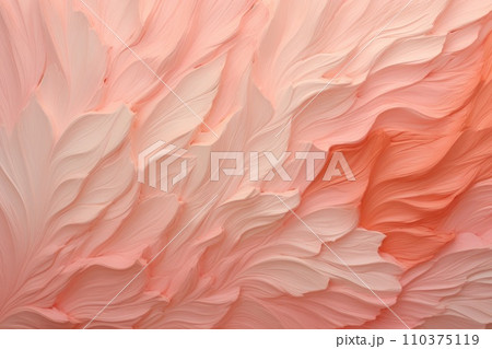 Abstract art, impasto, peach and white Abstract art, impasto, peach and white 110375119