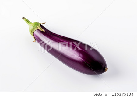 Eggplant isolated on a white background Eggplant isolated on a white background 110375134