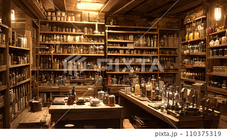 地下サンプル保管庫[AI生成] 110375319