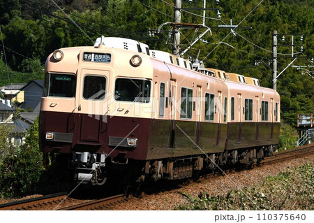 吉良吉田へ向けて蒲郡線をゆく名古屋鉄道6000系 110375640