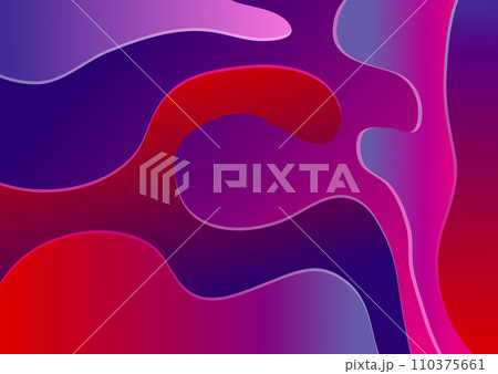 Abstract gradient background with 3D visualization. template for banners, posters, advertising, marketing, social networks. Blank for creative design and creative idea sample 110375661