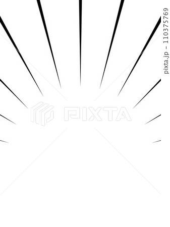 黒の集中線の背景 サンバースト 漫画 ベクター バナー 黒の集中線の背景 サンバースト 漫画 ベクター バナー 110375769