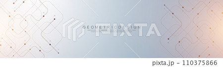 Abstract background with technology circuit board texture. Modern electronic motherboard texture. Engineering and communication concept for header, web banner, website, presentation. 110375866