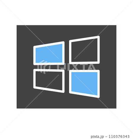Windows icon vector image.のイラスト素材 [110376343] - PIXTA