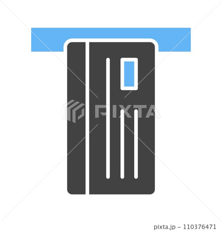 Using Credit Card icon vector image. 110376471