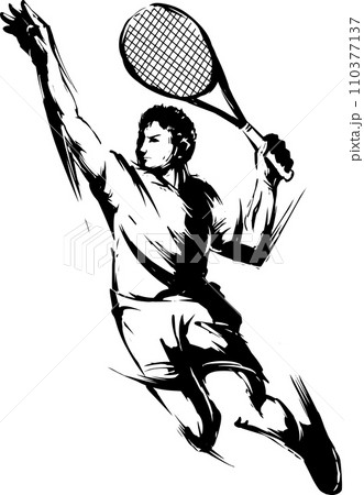 テニス 110377137