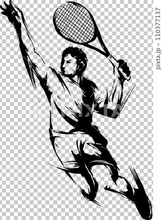 テニス 110377137