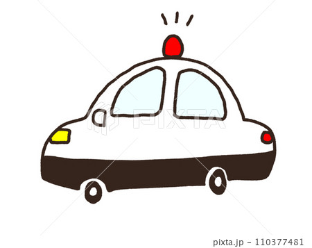 パトカー パトカー 110377481