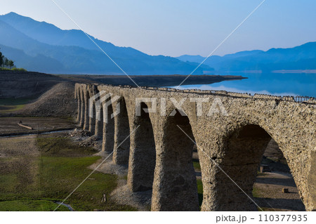 タウシュベツ川橋梁(2016年9月頃） 110377935
