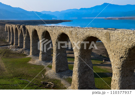 タウシュベツ川橋梁(2016年9月頃） 110377937
