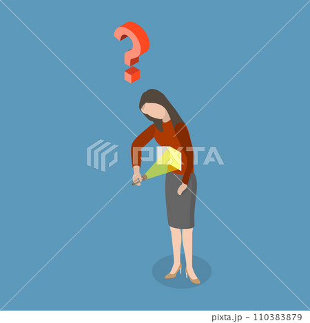 3D Isometric Flat Vector Illustration of Inner World 110383879