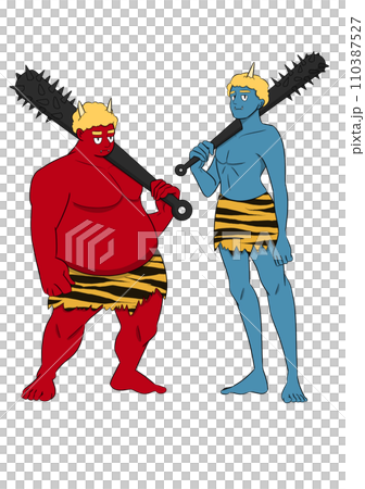 Red demons and virtues 110387527
