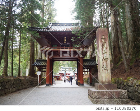日光の世界遺産、日光東照宮の風景 110388270