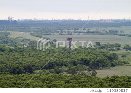 細岡展望台から望む夏の釧路湿原 大観望 釧路湿原 釧路川 細岡展望台から望む夏の釧路湿原 大観望 釧路湿原 釧路川 110389837
