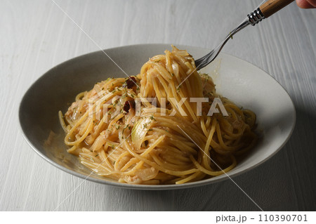 玉ねぎの和風パスタ 玉ねぎの和風パスタ 110390701
