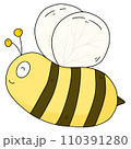 llustration of a cartoon bee 110391280