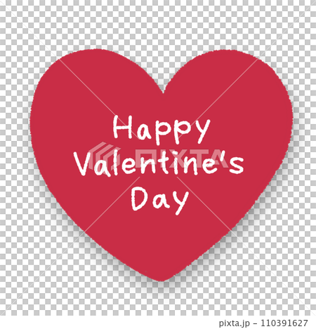 Happy Valentine's Day hand-drawn text material Happy Valentine's Day hand-drawn text material 110391627