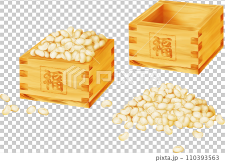 Setsubun Lucky Beans Setsubun Beans Masu 110393563
