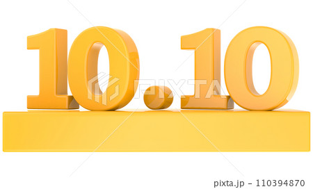 Follow Number Gold 3D Render With Number 3D, Discount Number Follow Number Gold 3D Render With Number 3D, Discount Number 110394870