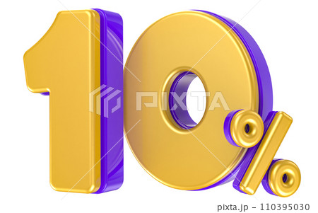 Follow Number 3D Render Follow Number 3D Render 110395030