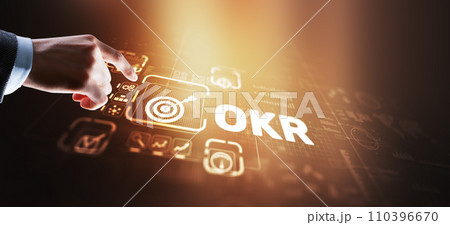 Objectives and Key Results OKR. Methods for project management 110396670