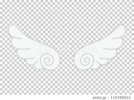 illustration of wings 110398022