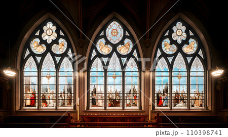 ステンドグラス 110398741