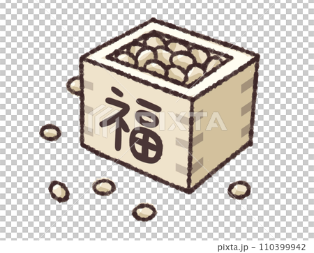 Illustration material of Setsubun 110399942